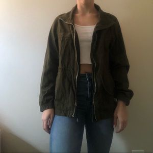 Old Navy green army jacket